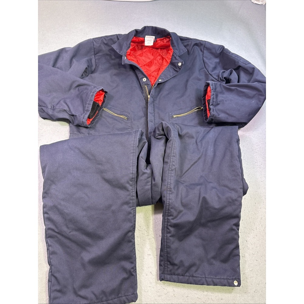 Condor Insulated XL Blue  Flame Retardant Coveralls, Jumpsuit, Size XL